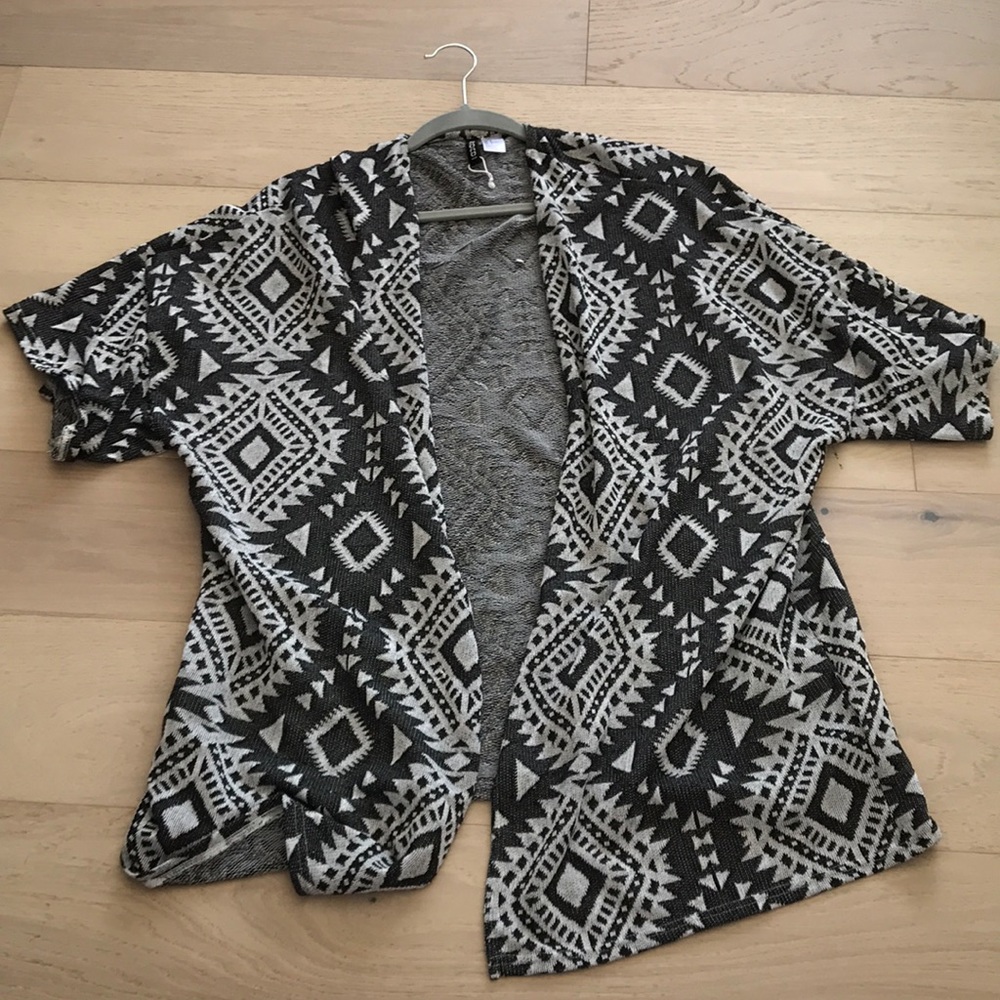 H&M patterned cardigan
